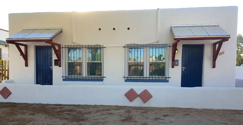Front of duplex